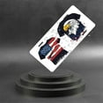 thumbnail image 6 of Flag themed T-shirts Front License Plate,Metal License Plate,Funny Standard Plates Personalized Novelty Decorative For Men/Women/Boys/Girls Car 6×12 Inch, 6 of 7