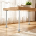 thumbnail image 6 of 4Pcs Adjustable Folding Desk Legs Heavy Duty 110lb Load Steel Frame for DIY Bed Table Floor Laptop Desk Dorm Study Station, 6 of 6