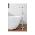 thumbnail image 4 of Elegant Kitchen & Bath FAT-8001PCH Steven Floor Mounted Roman Tub Faucet with Handshower, Chrome, 4 of 10