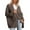 Coffee, variant on Baqcunre Women's Simple Long Sleeve Button Solid Color Casual Cardigan Sweater Long Cardigans for Women Trendy Cardigan Sweaters for Women Long Sweaters for Women,Womens Sweaters Coffee L