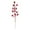 Red, variant on SeekLGT Frosted Red Berry Picks Artificial Berry Stems Christmas Berry Branches Realistic Bouquet Holiday Floral Picks Winter Artificial Stems Festive Décor for Home Tabletop Display