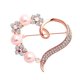 thumbnail image 1 of Broche para mujer, Pin, regalo para el día de la madre, joyería elegante, ramillete, broche en forma de corazón para regalo de San Valentín, suéter,, 1 of 9