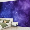 thumbnail image 2 of Peel and Stick Wallpaper night sky stars Modern Art Wall Mural Decor Self Adhesive and Removable 69in x 98in, 2 of 8