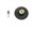 Black, variant on M14 Thread Connector Rod And Mounting Backing Plate Set, Power Tool Adapter Kit For Polishing And Sanding, Hardware Installation Attachment For Drills And Grinders, Black