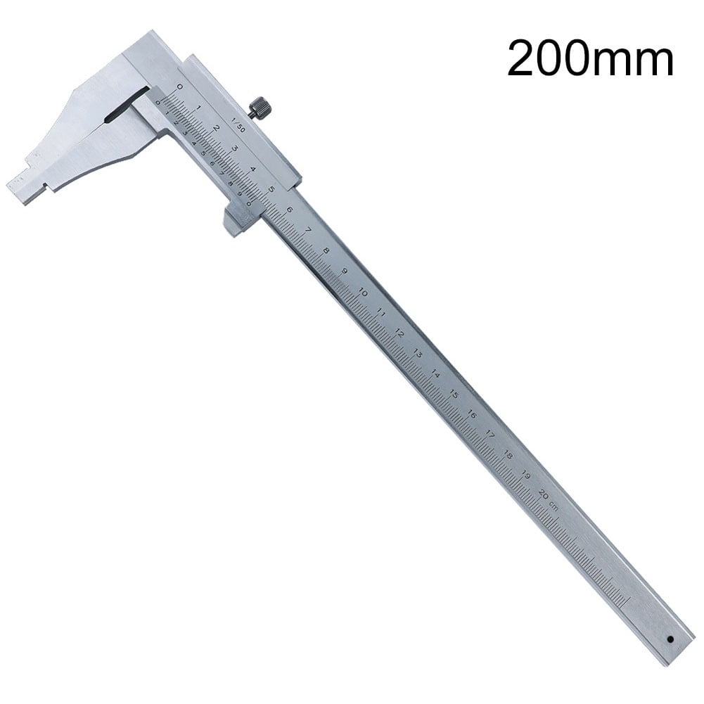 Vernier Caliper Steel Vernier Caliper Gauge Micrometer Metric Measuring Tools 200Mm
