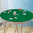 thumbnail image 4 of Kearding Mantel de fieltro verde para de cartas, noches de juego, paño verde para de cartas Cubiertas para muebles de jardín, 4 of 6