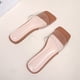 thumbnail image 5 of Moda de punta cuadrada y cómodas sandalias de moda de una palabra con cadena de gran tamaño Wmkox8yii hj789, 5 of 7