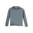 thumbnail image 6 of ATOGUTA Girls Long Sleeve Party Shirt Size 1T-11 Crewneck School Base Tees Clothes Cute Pullovers Tops Gray, 6 of 6