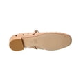 thumbnail image 4 of Stuart Weitzman Claris Stud Leather Ballet Flt, 9.5, Brown, 4 of 5