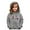 Gray, variant on FAOWME Girls Casual Letter Print Long Sleeve Sweatshirt Hoodie Pullover Tops Pink 9-10