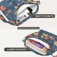 thumbnail image 3 of Artistic Floral Butterfly Canvas Tote – Colorful Bee and Flower Design for Spring, 3 of 4
