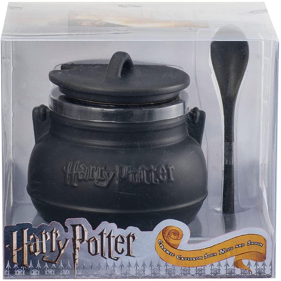 Harry Potter Ceramic Cauldron Mug w/spoon - image 3 of 8