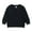 Black, variant on Girls Oversized Sweatshirt Cotton Long Sleeve Crewneck Kids Lightweight Cute Pullover Tops 5-14 Years Pink 12-24 Months