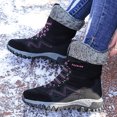 thumbnail image 1 of Bottes Décontractées Confortables à Bout Rond pour Femmes, Talon Bas, Chaussures Courtes Solides, 1 of 8