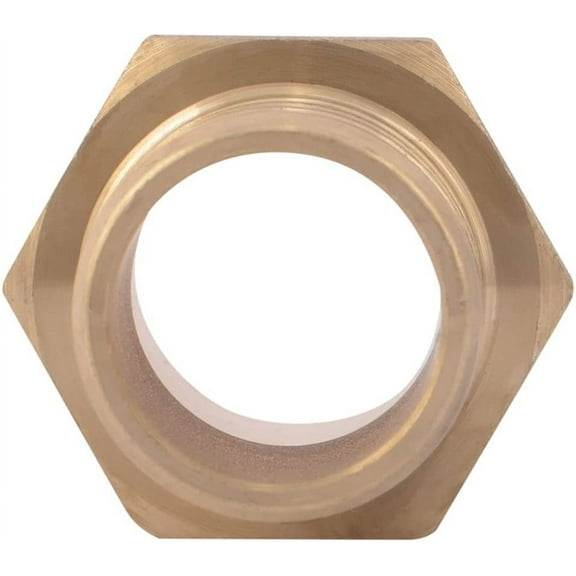 SharkBite Bullnose PEX Barb Adapter - Durable Brass - 3/4 in. x 1/2 in.
