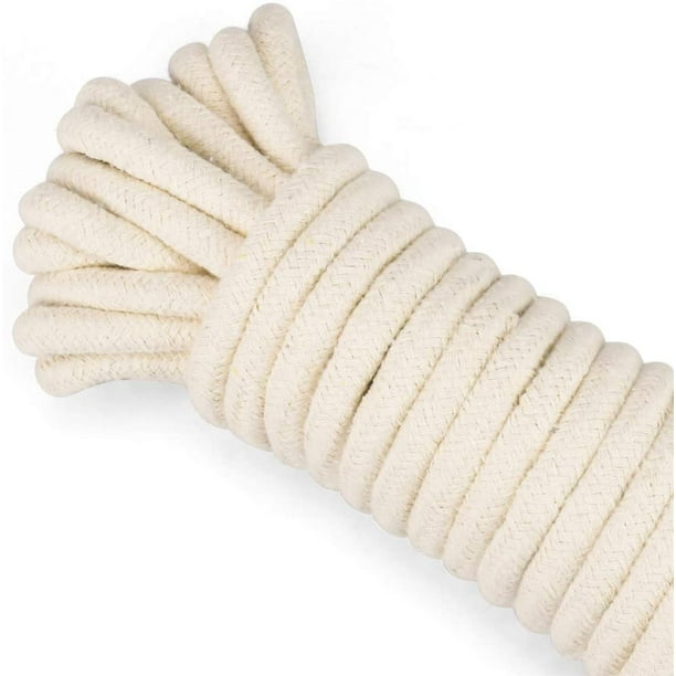Cotton Clothesline Rope for Craft Braided Cotton Rope Sewing