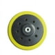 thumbnail image 1 of Juego de 2 almohadillas de lijado Discos de lijado de 125 mm Placa de lijado con cierre de rosca M14 Placa de respaldo de lijado Pulido, Amarillo, 1 of 3
