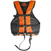 High Visibility Adult & Kids Life Jacket PFD USCG Type III Ski Vest w/ Leg Strap, 4 Adjustable straps allows vest to conform to your body.., By Hardcore Water Sports