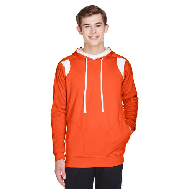 Sudadera con capucha Elite Performance equipo 365 hombre SP NARANJA BLANCO S TT30