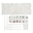 thumbnail image 1 of 1 Set DIY Epoxy Mold Set Shaped Mold Epoxy Mold with Droppers, 1 of 9