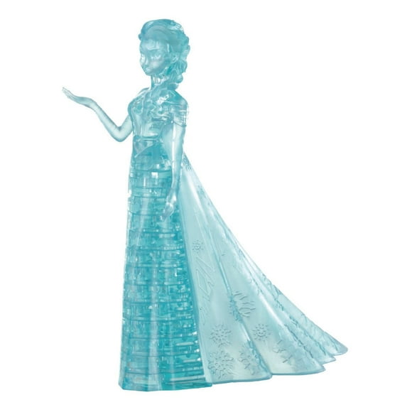 Casse-tête tridimensionnel BePuzzled de Disney Elsa de luxe en cristal