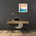 thumbnail image 3 of Wuestenhagen, Dirk 15x15 White Modern Wood Framed Museum Art Print Titled - Sunset Shimmer, 3 of 4