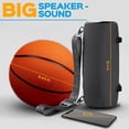 thumbnail image 2 of TREBLAB Altavoz inalámbrico ultra ruidoso: sonido estéreo de 60 W con graves profundos, tiempo de reproducción de 20 horas, Powerbank, resistente al agua, el altavoz Bluetooth portátil más ruidoso par, 2 of 5
