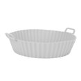 thumbnail image 1 of Moule à Pâtisserie en Silicone pour Friteuse, Doublure en Silicone Multi-Usage Ronde Antiadhésive Réutilisable pour Four Bleu, Gris, Marron, 1 of 7