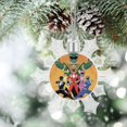 thumbnail image 6 of Power Rangers Snowflake Pendant Christmas Party Decorations Snowflake Ornaments for Winter Christmas Tree Window Decor, 6 of 6