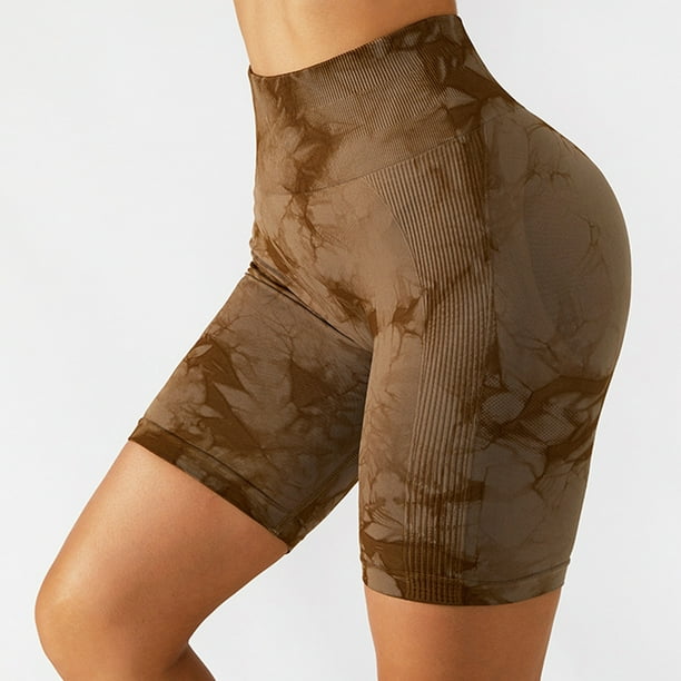 Pantalones cortos de yoga para mujer, pantalones cortos de yoga para mujer, pantalones cortos de yoga de cintura alta para entrenamiento para mujer, pantalones cortos de yoga de respuesta rápida
