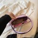 thumbnail image 2 of Bolso de mujer moda elegante brillante solapa verano monederos bolso de axila (rosa), 2 of 6