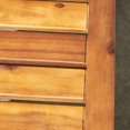 thumbnail image 3 of Industrial Wood and Metal Bench with Sturdy Cantilever Legs for Outdoor or Indoor Use – Modern Seating for Home or Garden, 3 of 9