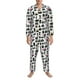 thumbnail image 3 of Fotbe Cool Camera Pijama de Hombre con Estampado de Manga Larga, Conjunto de 2 Piezas, Ropa de Dormir Suave y Cómoda con Bolsillos-Medium, 3 of 7