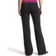 thumbnail image 2 of Aeropostale Womens Solid Casual Chino Pantalones, Negro, 5/6 Regular, 2 of 2