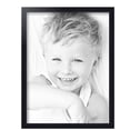 thumbnail image 2 of ArtToFrames 12" x 16" Contemporary Black Picture Frame, 12x16 inch Black Wood Poster Frame (WOM-4730),  Pack, 2 of 6