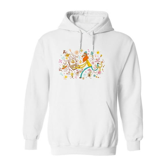 Creative Business Hoodie Men -Image by Shutterstock, Male Large