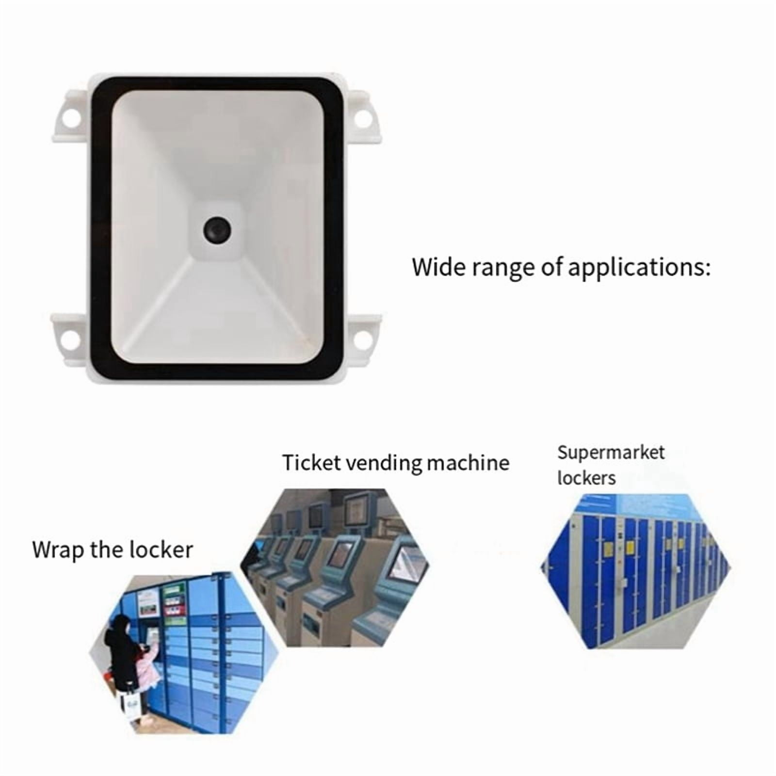 5X Embedded 2D Barcode Scanner USB QR Barcode Reader RS232 TTL Interface Kiosk Small Fixed Installation Barcode Printer