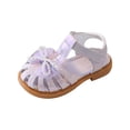 thumbnail image 3 of KPOPLK Girls Sport Water Sandals Kids Summer Outdoor Beach Open-Toe Athletic Shoes for Toddler/Little/Big Kids Size 10,Purple, 3 of 6