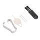 thumbnail image 4 of Lot de 4 recharges de stylets pour tablette Samsung S7 FE 12,4 pouces T733, blanc et gris, 4 of 4