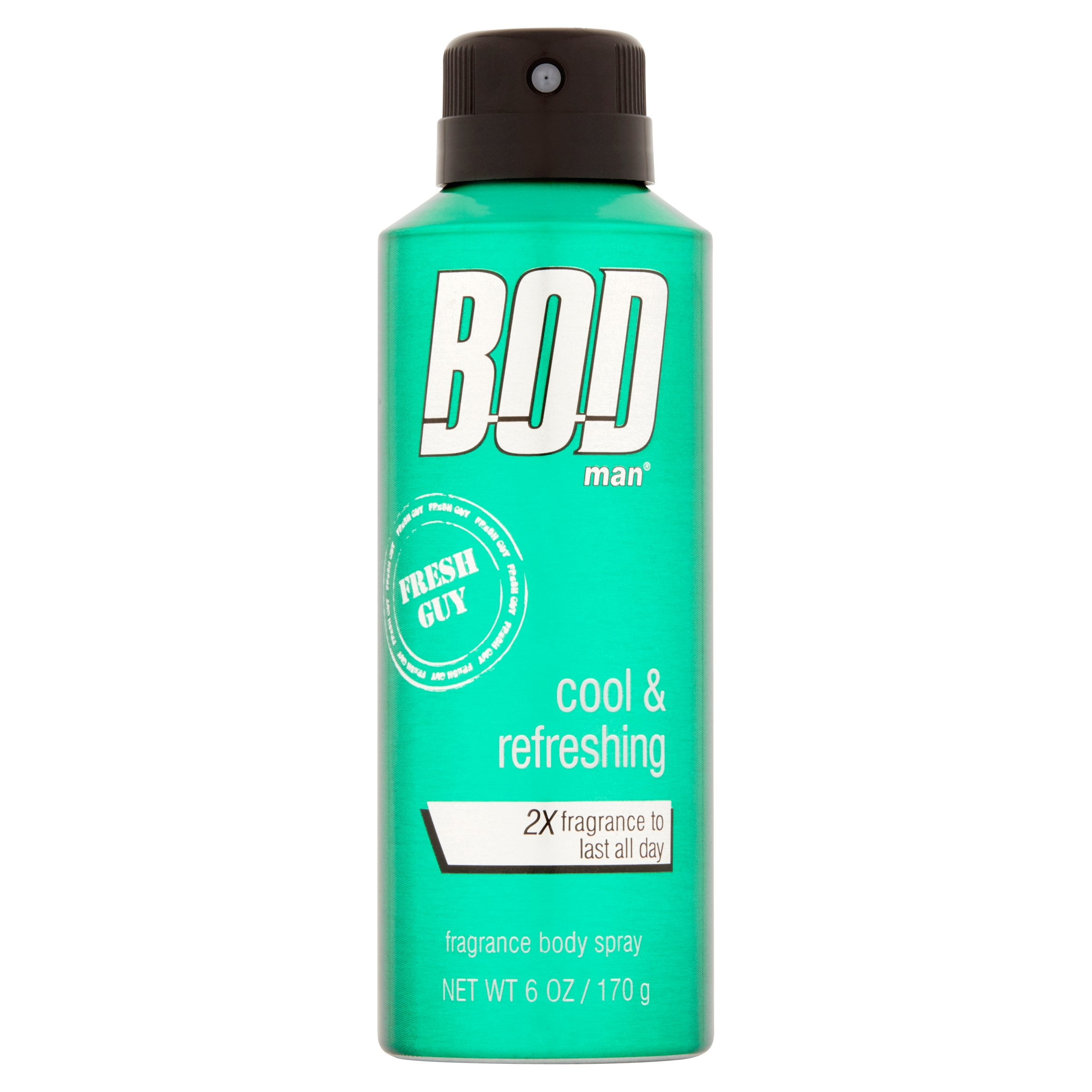 BOD Man Fresh Guy Unisex Body Spray, 6 Oz