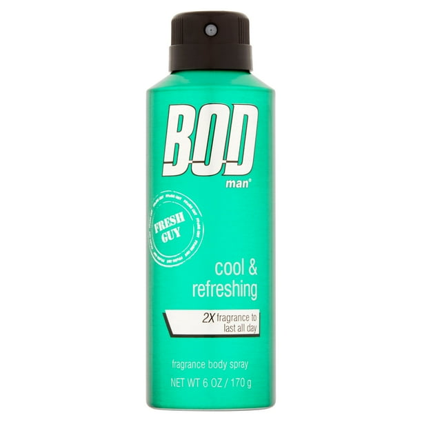 BOD Man Fresh Guy Unisex Body Spray, 6 Oz