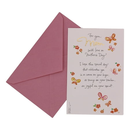 For you, Mom with love on Mother's Day I hope this special day that celebrates..