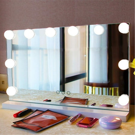 Hurrise Vanity Led Makeup Mirror Lights Dimmable Bulb Concealable Hurrise Vanity Led Makeup Mirror Lights