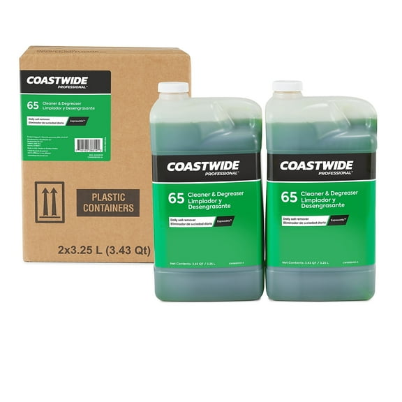 Coastwide Professional Cleaner and Degreaser 65 Heavy-Duty Concentrate for ExpressMix 3.25L 2/Carton