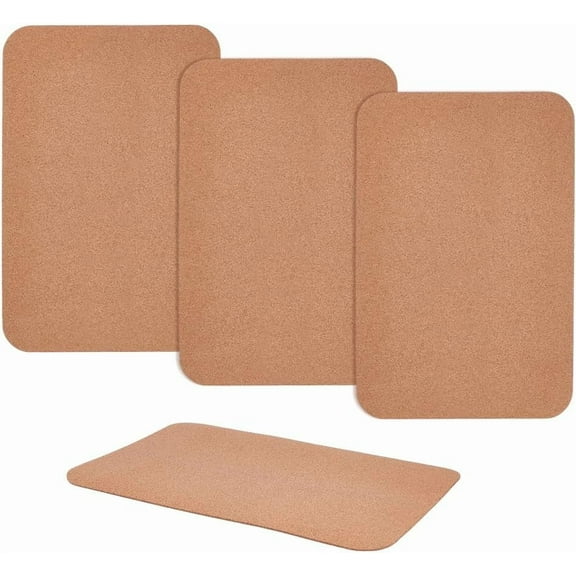 Cork Sheets for Kitchen Hot Mats Cup Mats Bulletin Rectangle Goldenrod 448x298x3mm