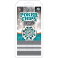 thumbnail image 2 of MasterPieces Casino Style 20 Piece 11.5 Gram Poker Chip Set NFL Miami Dolphins Silver Edition, 2 of 3