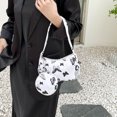 thumbnail image 1 of Bolso de mano para mujer, bolso francés para axilas, bolso de hombro a la moda, bolso de mano (mariposa blanca) Sywqhk Para Estrenar, 1 of 1