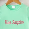 thumbnail image 4 of Girls Short Sleeve Top And Shorts,2 Piece Pajama Set 6-12 Months 12-24 Months 2t 3t 4t 5t 6t 7t Children 7 Years, 4 of 4