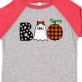 thumbnail image 4 of Inktastic Boo Halloween Ghost and Plaid Pumpkin Boys or Girls Toddler T-Shirt, 4 of 5