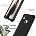 thumbnail image 5 of Dteck iPhone XR Case, Dteck Heavy Dual Layer Rugged Shockproof Case Hard PC Protective Back Cover For Apple iPhone XR 6.1 inch, Black, 5 of 9